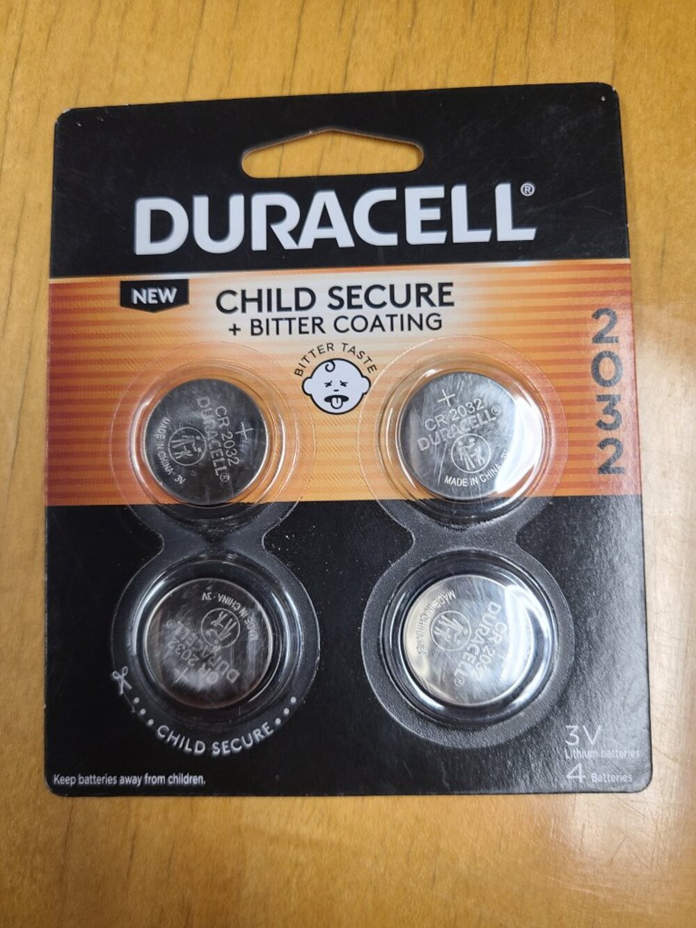 Duracell CR2032 Lithium Batteries 2 4-packs New - Picture 2 of 7